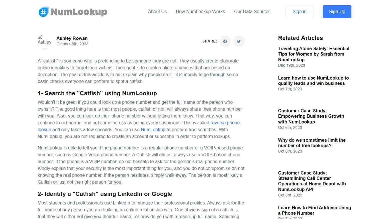 How to Catch a "Catfish" - 5 Easy Ways to Spot a "Catfish"